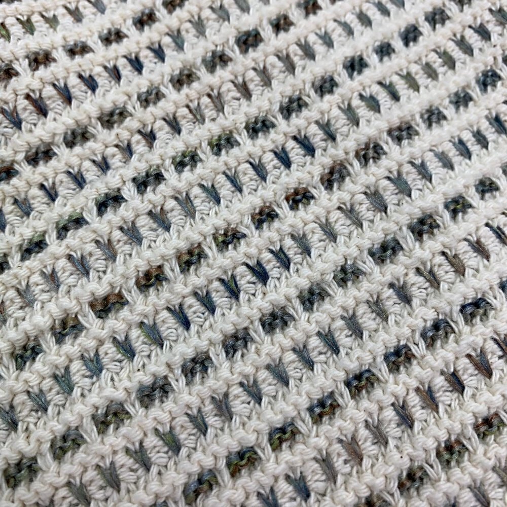 Classic Elements Sweater Medium Textured Tan Knit… - image 6